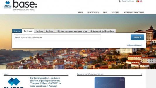 All signed public contracts in Portugal can be found in the web portal BASE