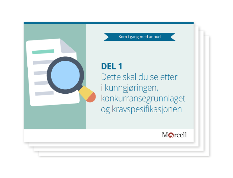 Kom i gang med anbud del 1
