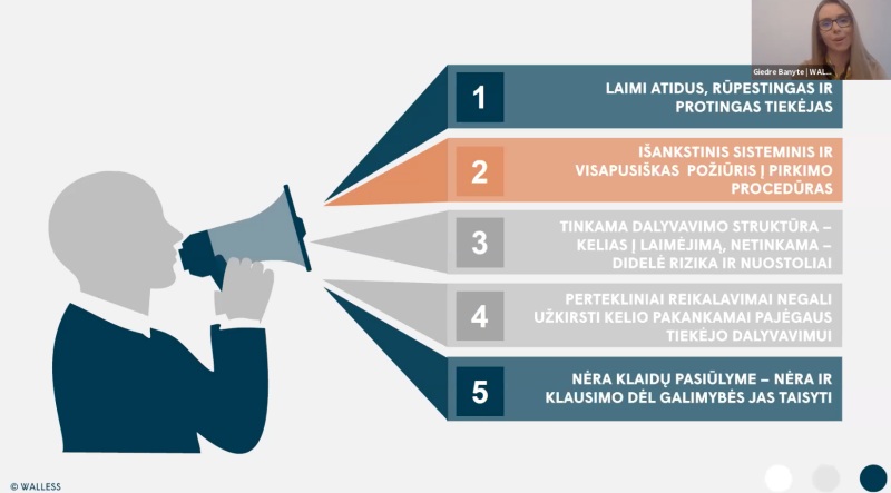 Temos aptartos vebinare