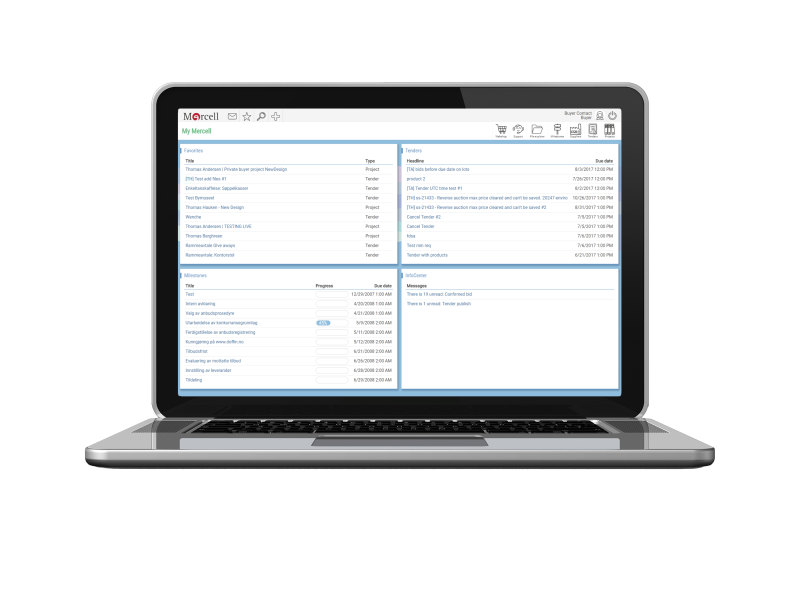 Mercells elektroniske løsninger effektiviserer anbudsprosessen for innkjøpere og leverandører
