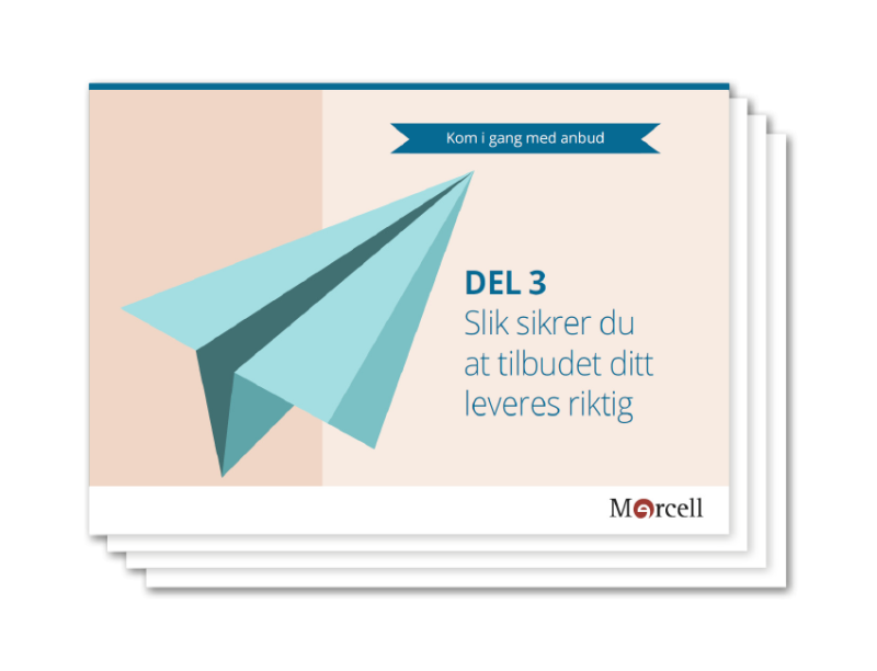 Kom i gang med anbud del 3